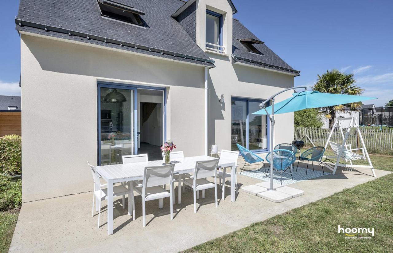Maison Vue Mer Dans Le Golfe Du Morbihan Baden Bagian luar foto